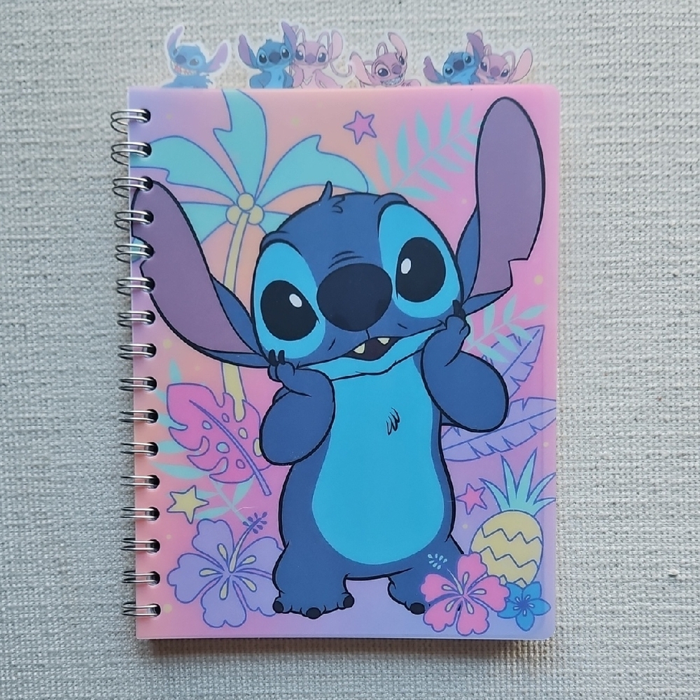 Disney Stitch Pastel Journal